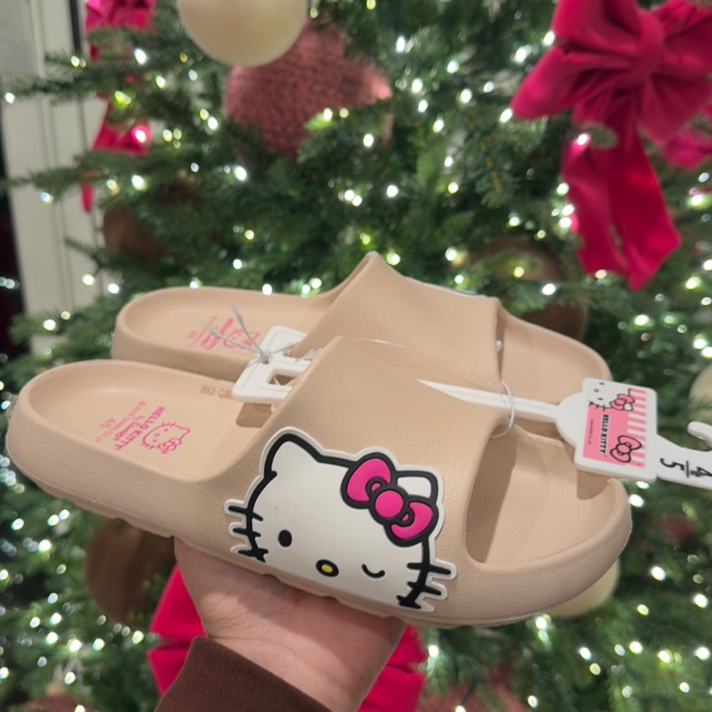 Hello Kitty slides slippers kids 4/5